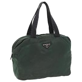 Prada-PRADA Shoulder Bag Nylon Green Auth ar10316-Green