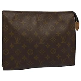 Louis Vuitton-Louis Vuitton Monogram Poche Toilette 26 Pouch M47542 LV Auth 53103-Monogram