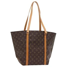 Louis Vuitton-LOUIS VUITTON Monogram Sac Shopping Tote Bag M51108 LV Auth S299-Monogram