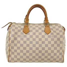 Louis Vuitton-Louis Vuitton Damier Azur Speedy 30 Hand Bag N41533 Auth LV 54652-Autre