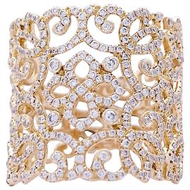 Messika ring, “Eden” pink gold and diamonds. Other