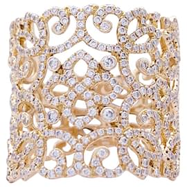 Messika-Messika ring, “Eden” pink gold and diamonds.-Other