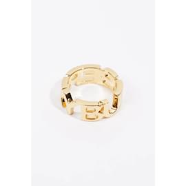 Burberry-Bague Burberry Logo Laiton Doré 53-Doré