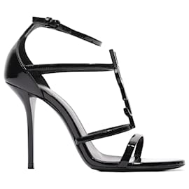 Saint Laurent-Saint Laurent Cassandra Black Patent Leather EU 36 Uk 3-Black