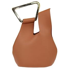 Cult Gaia-Brown Mini Astraea Tote Bag-Brown