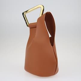 Cult Gaia-Brown Mini Astraea Tote Bag-Brown