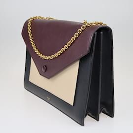 Céline-Tricolor Seashell Pocket Envelope Shoulder Bag-Other