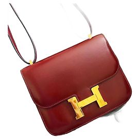 Hermès Hermes Constanza Mini 18 Burdeos