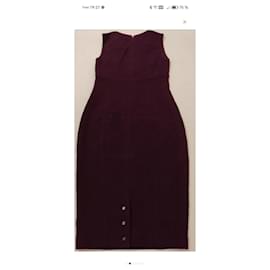 Chanel-Dresses-Dark purple