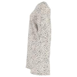 Max Mara-Max Mara Leopard Print Shift Dress in Multicolor Silk-Other,Python print