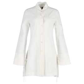 Jil Sander-Jil Sander Manny Oversized Shirt in Cream Cotton-White,Cream