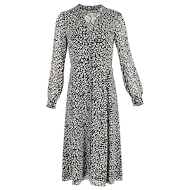Michael Kors-Michael Kors Leopard-Print Shirt Dress in Multicolor Silk-Multiple colors