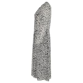 Michael Kors-Michael Kors Leopard-Print Shirt Dress in Multicolor Silk-Multiple colors