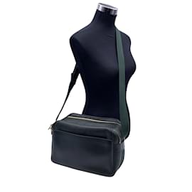 Louis Vuitton-Green Taiga Leather Reporter PM Messenger Bag-Green