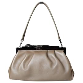 Cartier-Cartier Panthère handbag in champagne leather-Beige