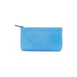 Gucci-Swing Leather Pouch 368881-Blue