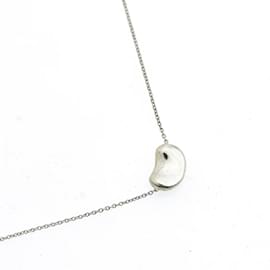 Tiffany & Co-Bean Pendant Necklace-Silvery
