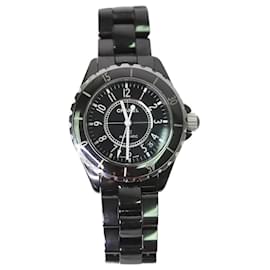 Chanel-Negro J12 reloj automatico-Negro