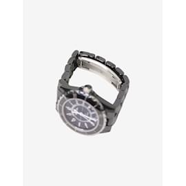 Chanel-Black J12 automatic watch-Black