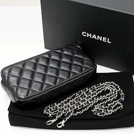 Chanel-GG Marmont Small Clutch With Chain-Black