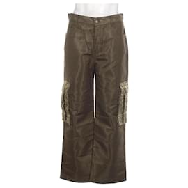 Alexander Mcqueen-Un pantalon-Vert