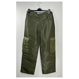 Alexander Mcqueen-Un pantalon-Vert