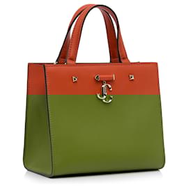 Jimmy Choo-Jimmy Choo Orange Varenne Satchel-Orange