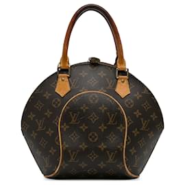 Louis Vuitton-Louis Vuitton Brown Monogram Ellipse PM-Brown