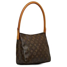 Louis Vuitton-Louis Vuitton Brown Monogram Looping MM-Brown