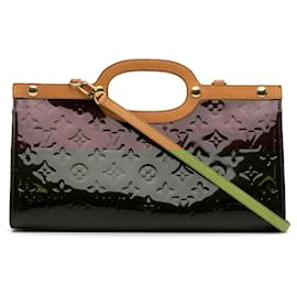 Louis Vuitton-Louis Vuitton Purple Monogram Vernis Roxbury Drive-Purple