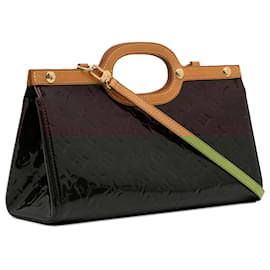 Louis Vuitton-Louis Vuitton Purple Monogram Vernis Roxbury Drive-Purple