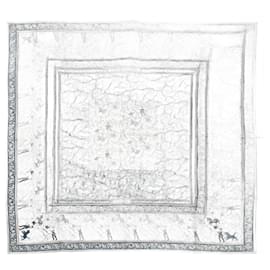 Hermès-Hermes Black Chasse en Inde Silk Scarf-Other