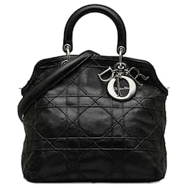 Dior-Dior Black Cannage Polochon Granville-Black
