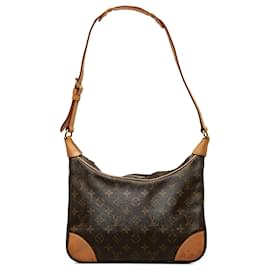 Louis Vuitton-Louis Vuitton Brown Monogram Boulogne 30-Brown