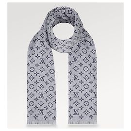 Louis Vuitton Sciarpa LV Monogram grigia Grigio