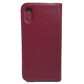 Louis Vuitton-Louis Vuitton Etui Iphone-Dark red