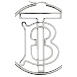 Burberry-Boucles d'oreilles-Argenté