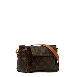 Louis Vuitton-Monograma Viva Cite PM M51165-Marrom