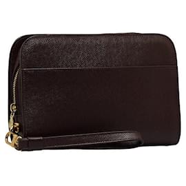 Louis Vuitton-Taiga Baikal Clutch Bag M30186-Brown