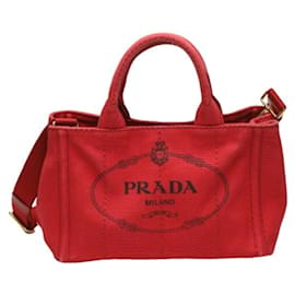 Prada-Prada Canapa-Red