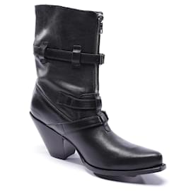 Céline-bottines-Noir