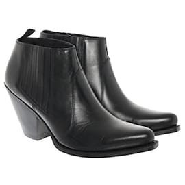 Céline-ankle boots-Nero