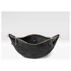 Louis Vuitton-LV Loop cuero negro nuevo-Negro