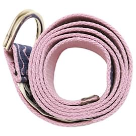 Missoni-Lona roxa feminina Missoni w. CINTO de cintura com anel forrado com padrão de logotipo tamanho único-Roxo
