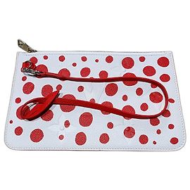 Louis Vuitton Pochette Yayoi Kusama Blanc Rouge