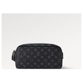 Louis Vuitton-Eclissi del monogramma LV Dopp Kit-Nero