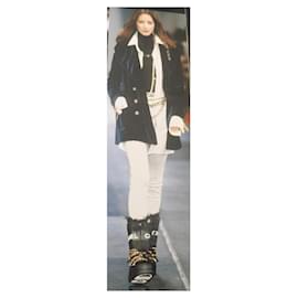 Chanel-Chanel cufflinks - Fall Fashion Show/Winter 1993-1994-Black