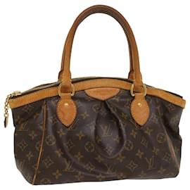 Louis Vuitton-LOUIS VUITTON Monogram Tivori PM Hand Bag M40143 LV Auth 53357-Monogram