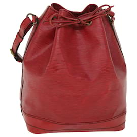 Louis Vuitton-LOUIS VUITTON Epi Noe Bolso de hombro Rojo M44007 Bases de autenticación de LV8629-Roja