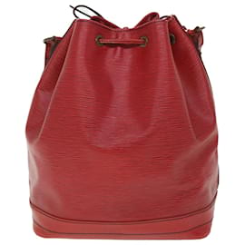 Louis Vuitton-LOUIS VUITTON Epi Noe Bolsa de Ombro Vermelho M44007 LV Auth bs8629-Vermelho